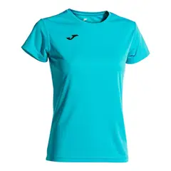 JOMA - Polera Entrenamiento Mujer Combi Turquesa