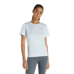 NEW BALANCE - Polera Running Mujer Sport Essentials Calipso