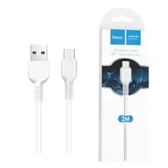 HOCO - Cable Usb a C X20 2 metro Blanco