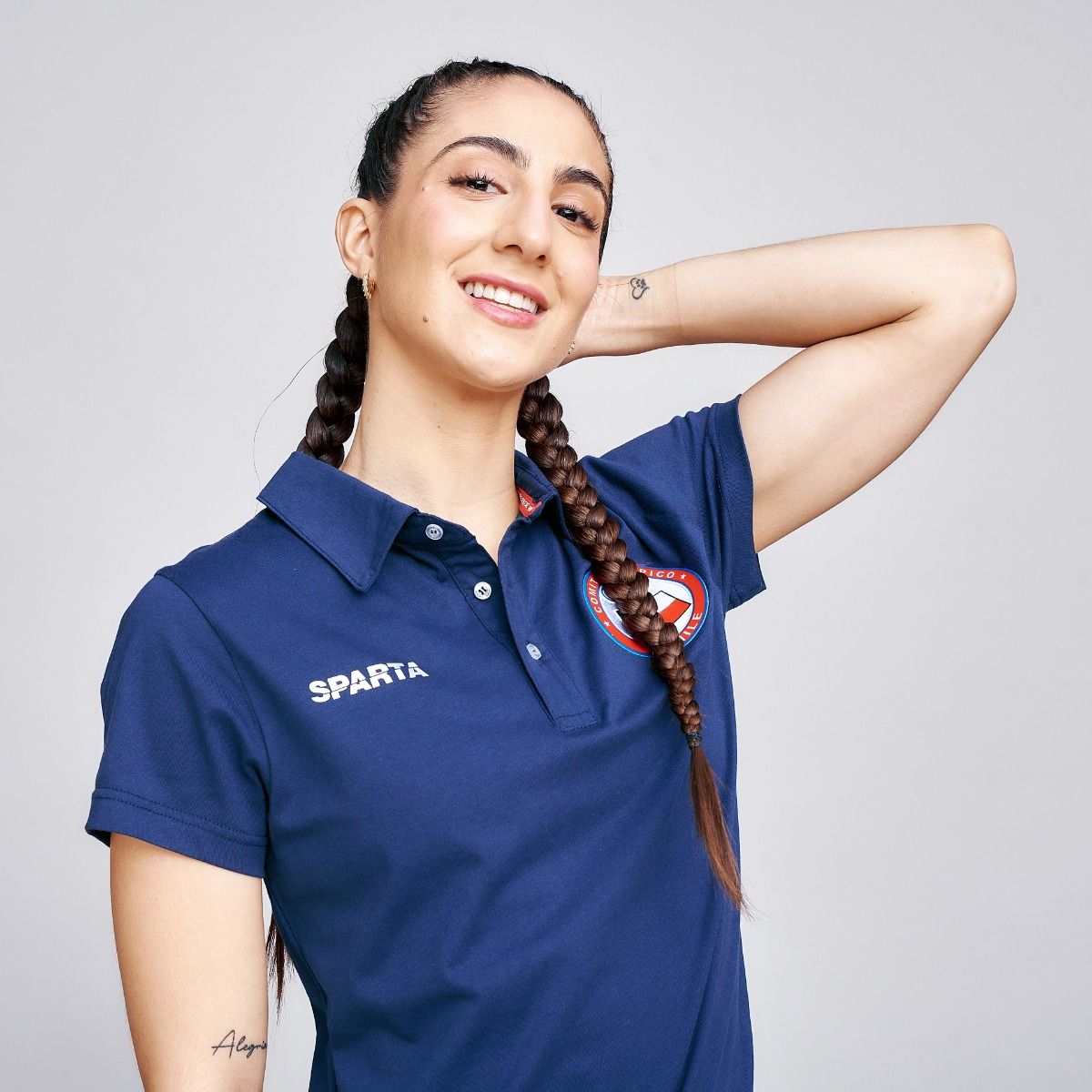 SPARTA - Polera Mujer Sparta Team Chile Azul