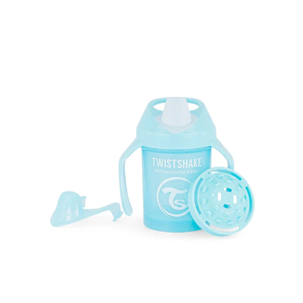 TWISTSHAKE - Vaso Twistshake Mini Cup 230ml 4+m Azul Pastel
