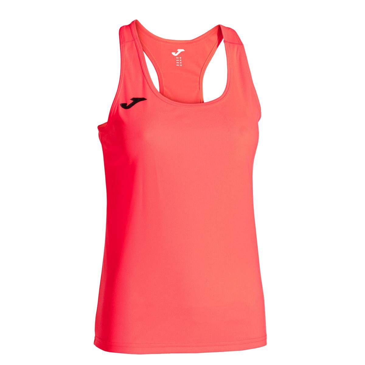 JOMA - Polera Sin Mangas Entrenamiento Mujer Joma Siena II Naranja