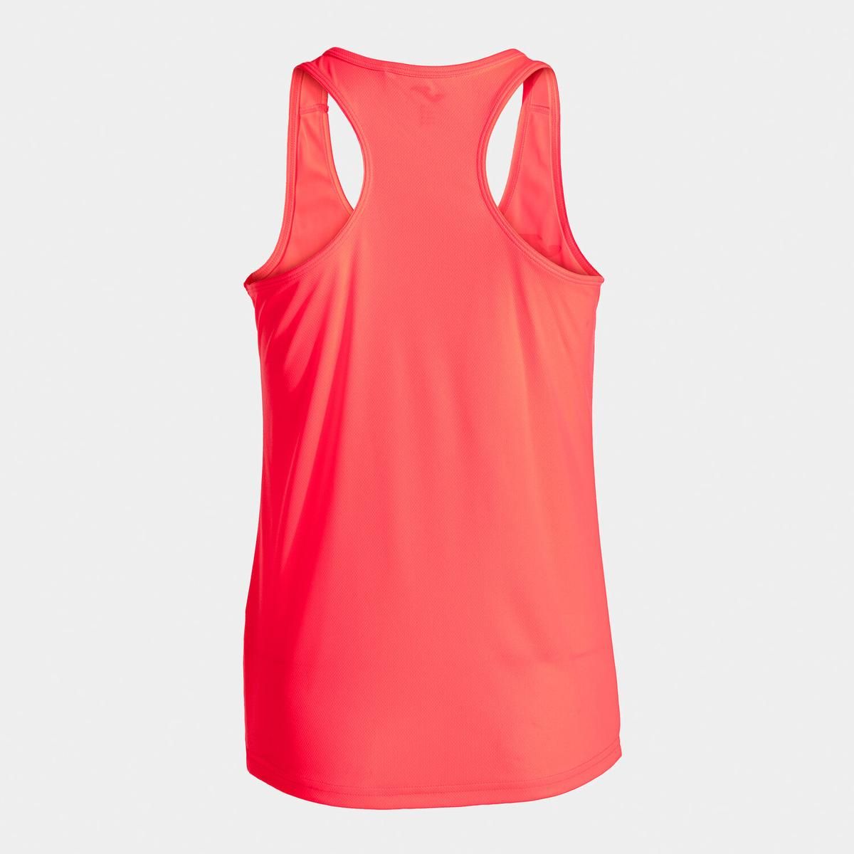 JOMA - Polera Sin Mangas Entrenamiento Mujer Joma Siena II Naranja