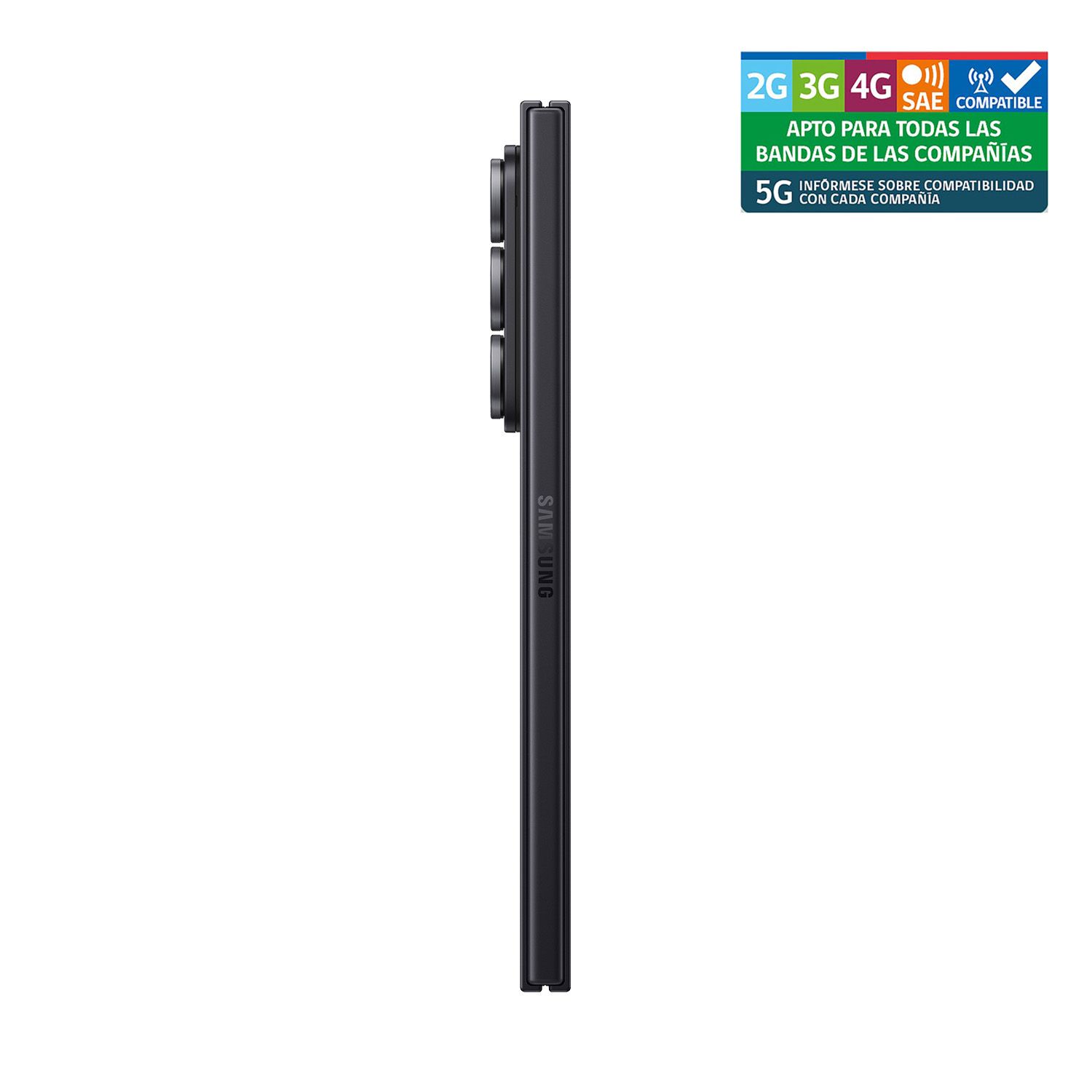 SAMSUNG Galaxy Z Fold7 256GB Negro Intenso + Carcasa Carbono