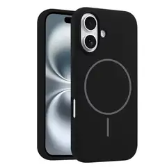 GENERICO - Carcasa Silicona Con Magsafe Iphone 17 / Negro