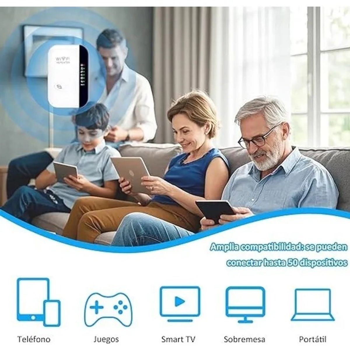 MOVI - Amplificador Wifi