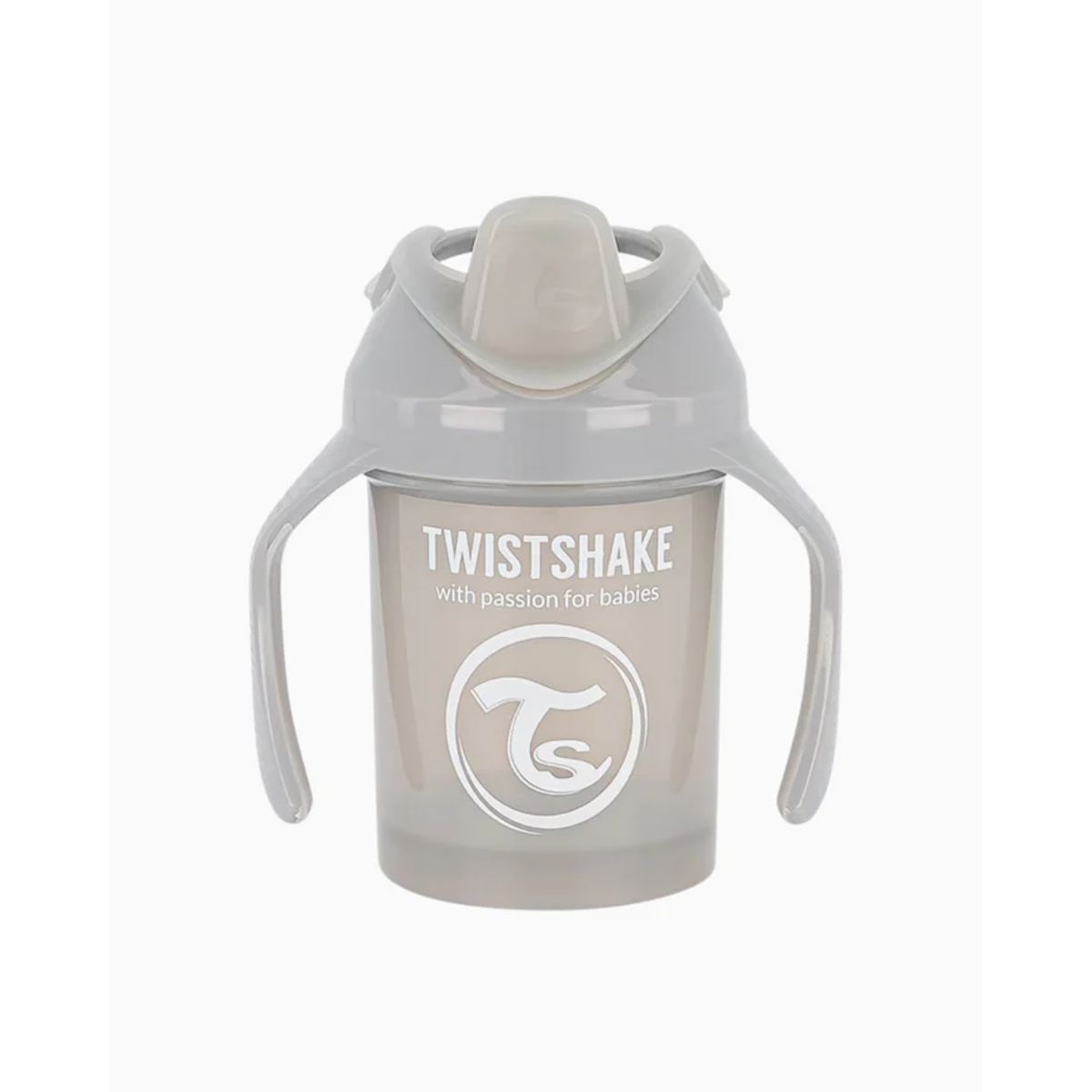 TWISTSHAKE - Vaso Twistshake Mini Cup 230ml 4+m Gris Pastel