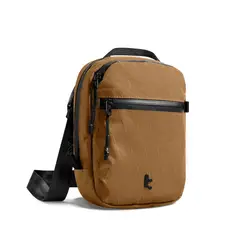 TOMTOC - Bolso Bandolera de Viaje Aviator-T37 RFID Versión X-Pac Marrón