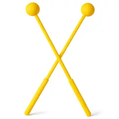 HENDRIX - Par de Baquetas para Metalófono ABS Sonido Brillante - PS