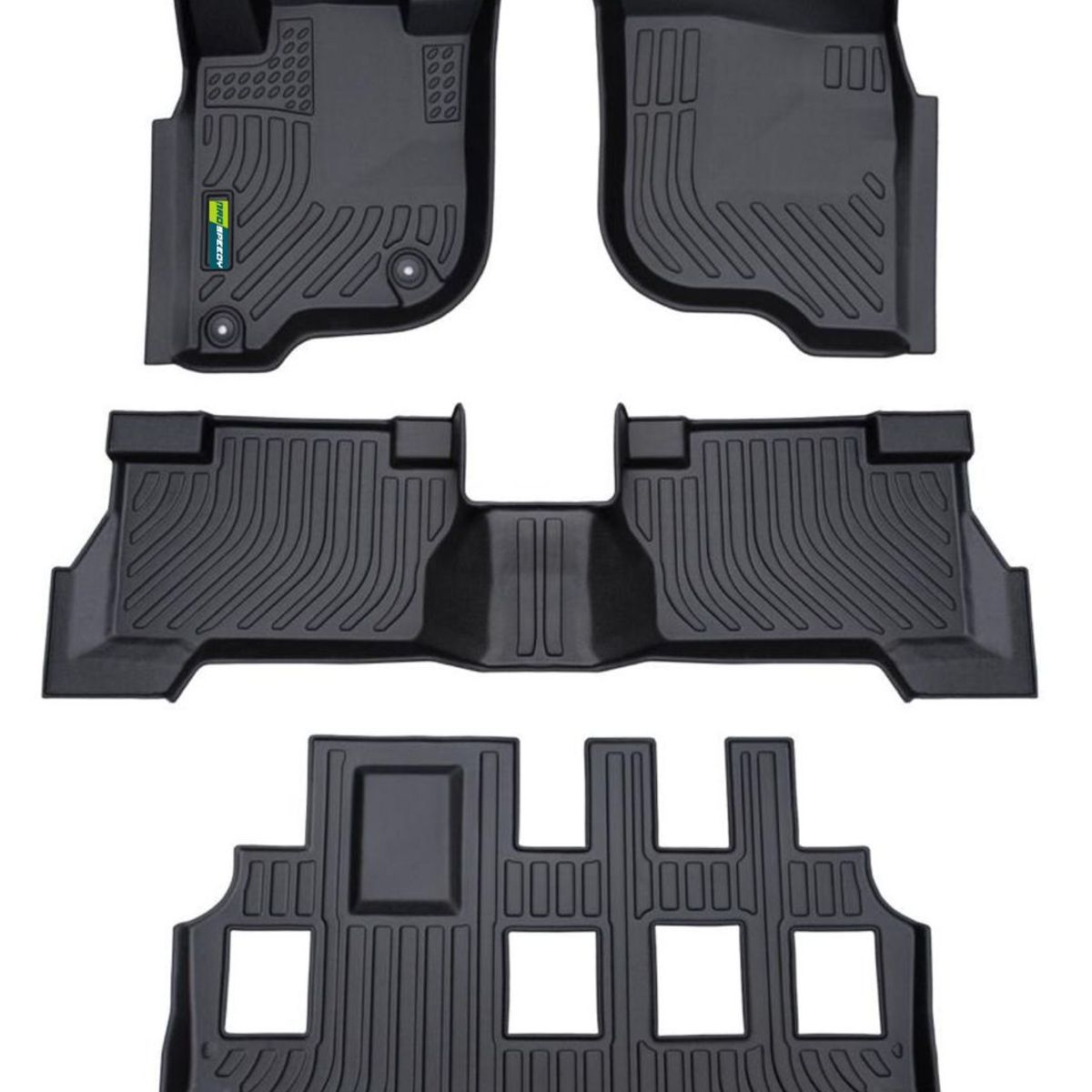 GENERICO - PISOS CALCE PERFECTO PROSPEEDY MITSUBISHI MONTERO SPORT 2016+ 4PIEZAS