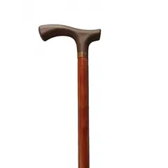 CAP DOR - Bastón Madera Haya Empuñadura Goma Recto