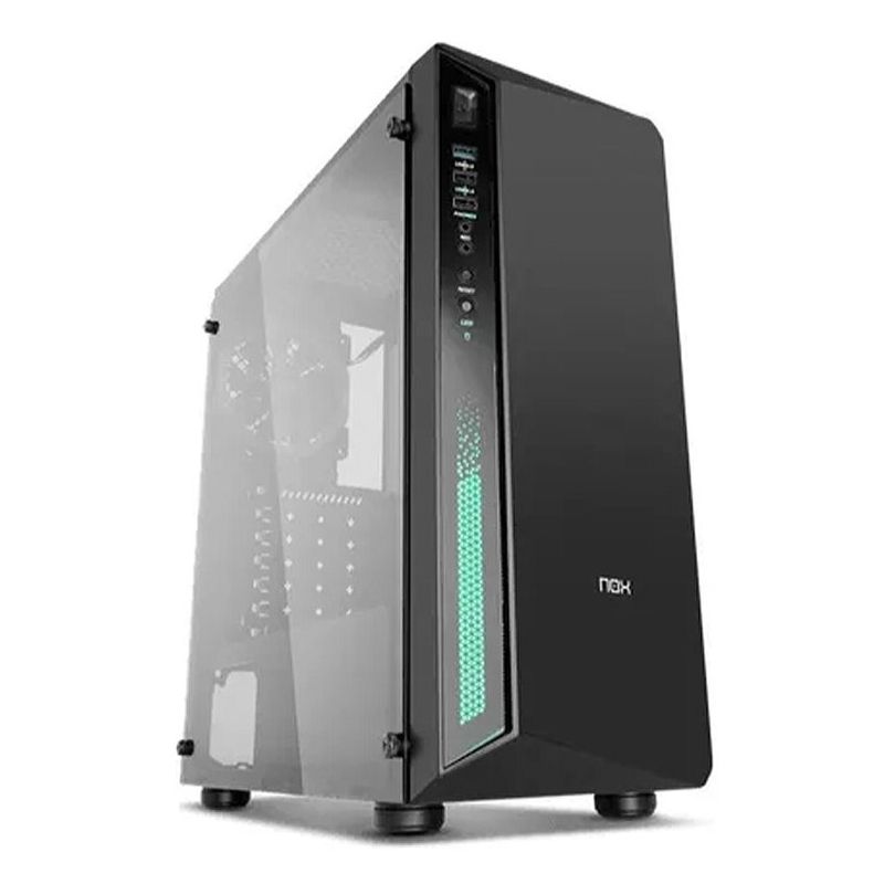 NOX - Gabinete Gamer Nox Infinity Atom Usb 3.0 RGB