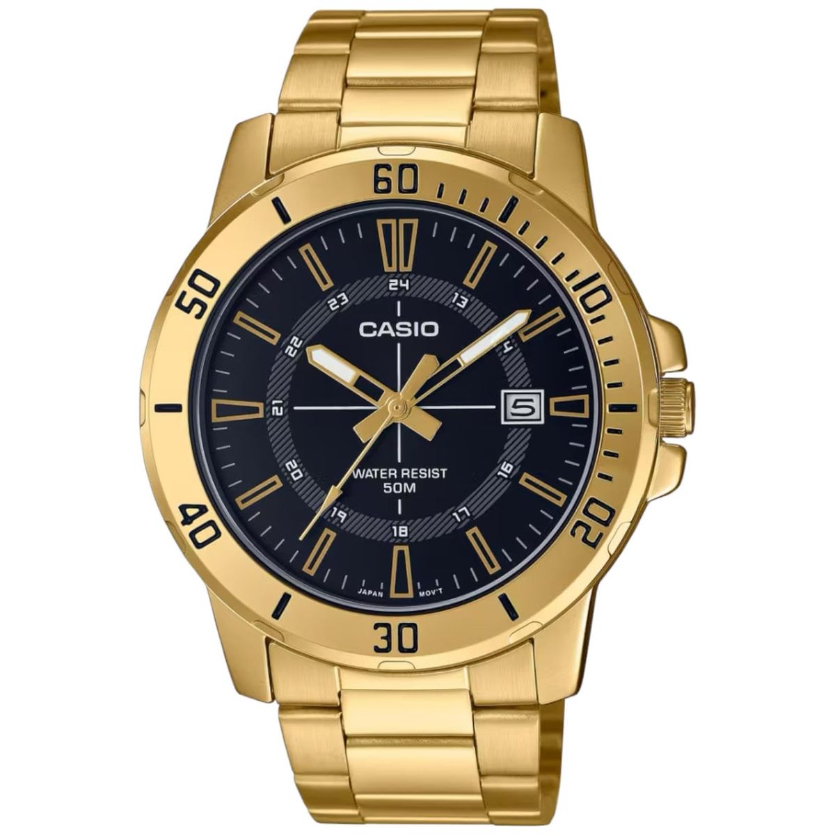 CASIO - RELOJ CASIO MTPVD01G-1C HOMBRE ANALOGO METAL DORADO
