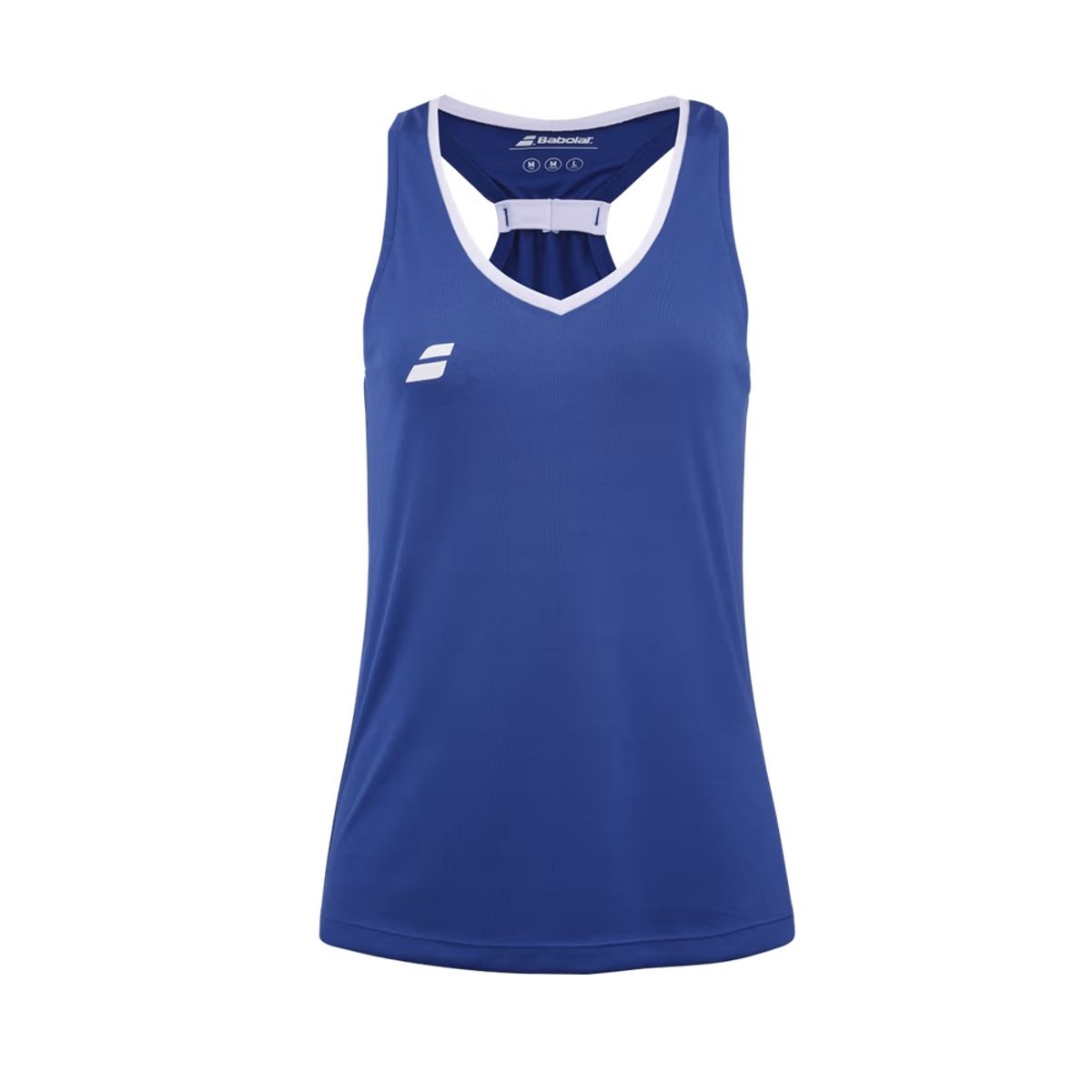 BABOLAT - Polera Babolat Play Tank Top Women Azul Tenis Padel