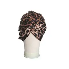 STUDIO VITAMINA - Turbante 100% Seda Animal Print