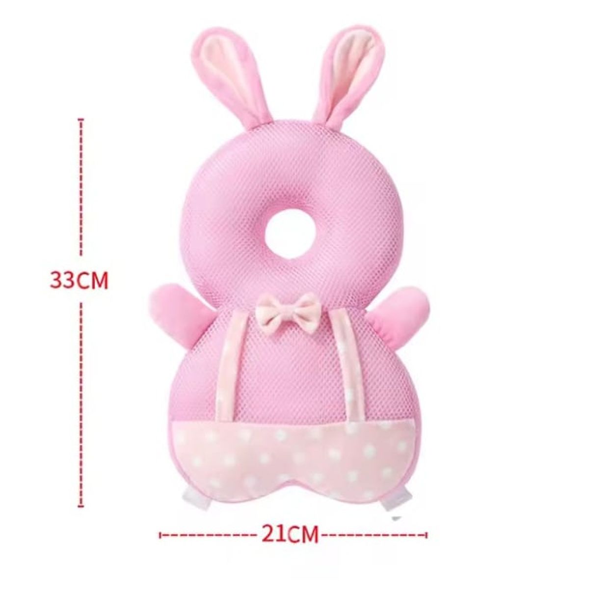 GENERICO - Mochila gruesa proteger cabeza, cuello y espalda para bebe sirve hasta 3 años