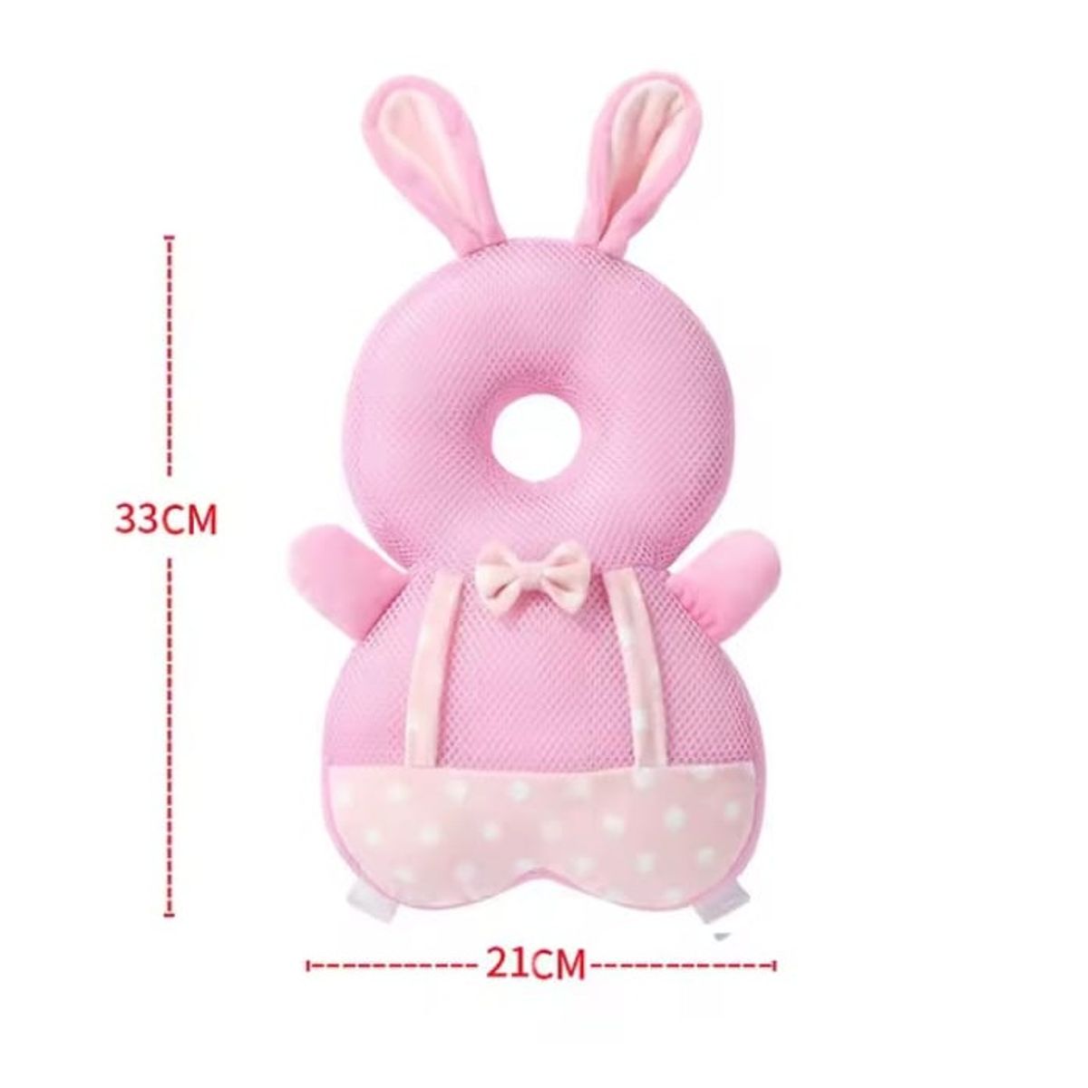 GENERICO - Mochila gruesa proteger cabeza, cuello y espalda para bebe sirve hasta 3 años