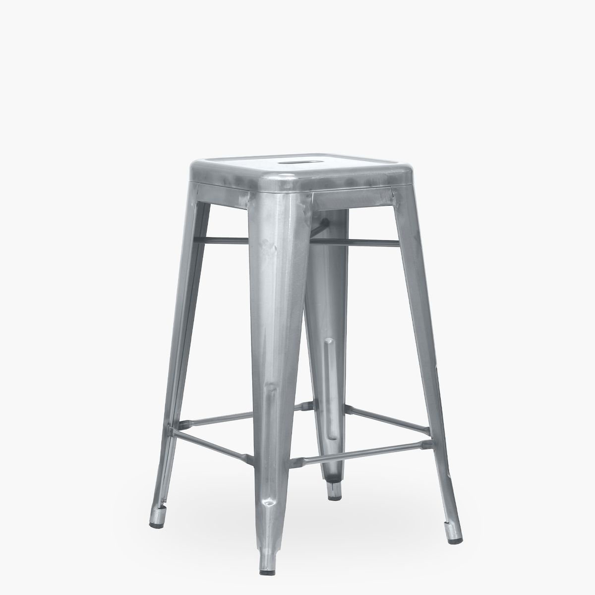 FORM DESIGN - Taburete Medio 67 Tolix Plata Form