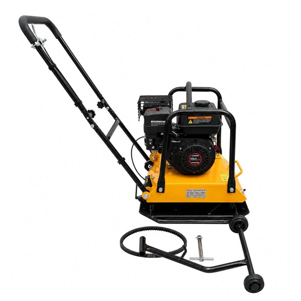 ALTERNATIVE - Placa Compactadora A Gasolina 6.5 Hp - 15kn - 90kg