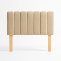 Respaldo 2 Plazas Tubular Beige