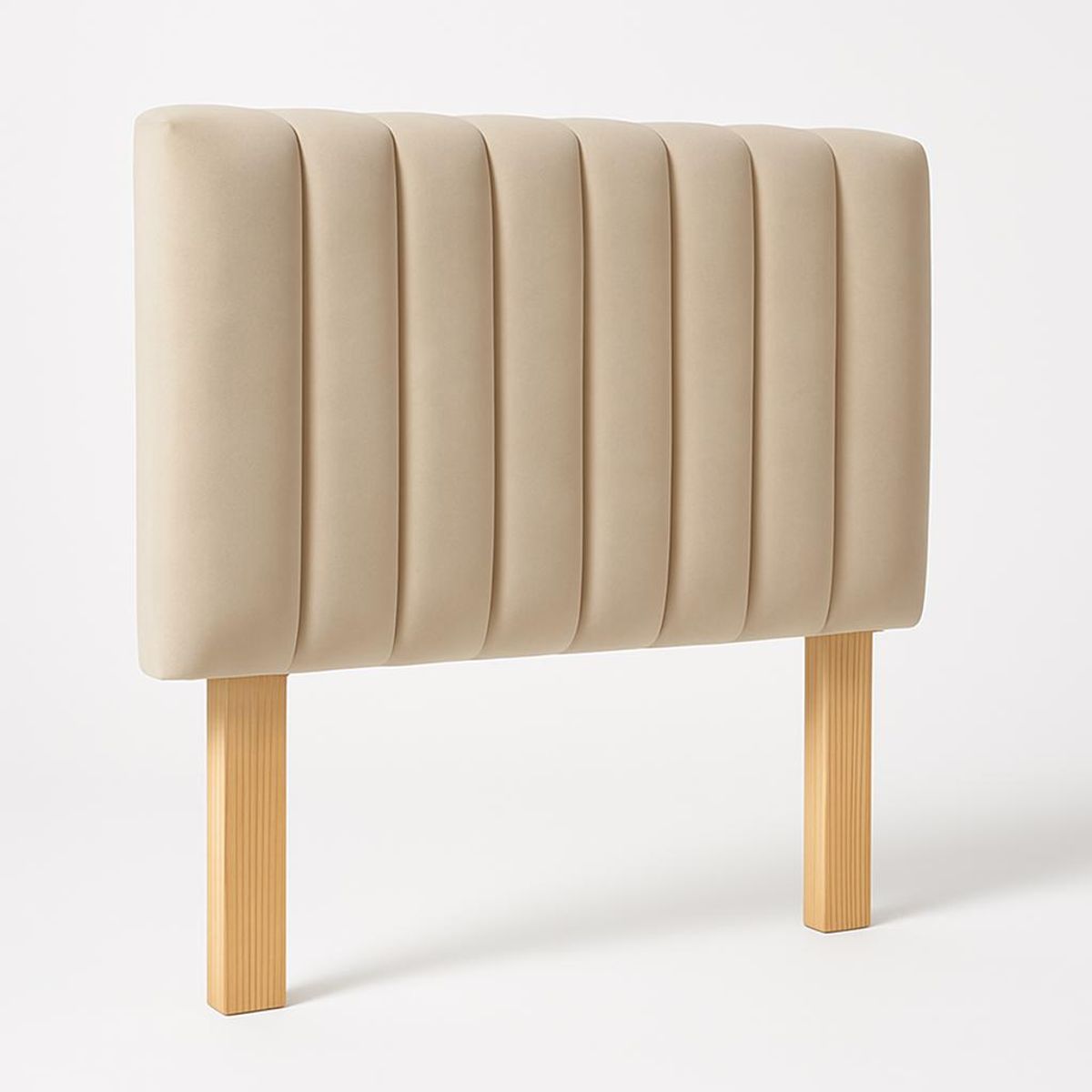 GENERICO - Respaldo 2 Plazas Tubular Beige Lino