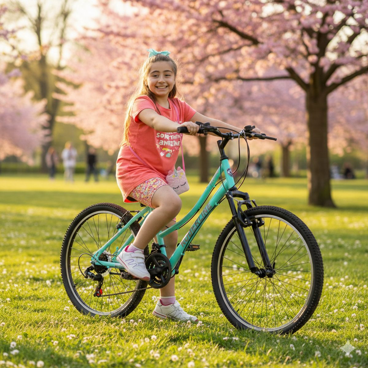 RODERLINE - Bicicleta Roderline Mtb Aro 24 Turquesa Frenos V brake Aleacion Aluminio