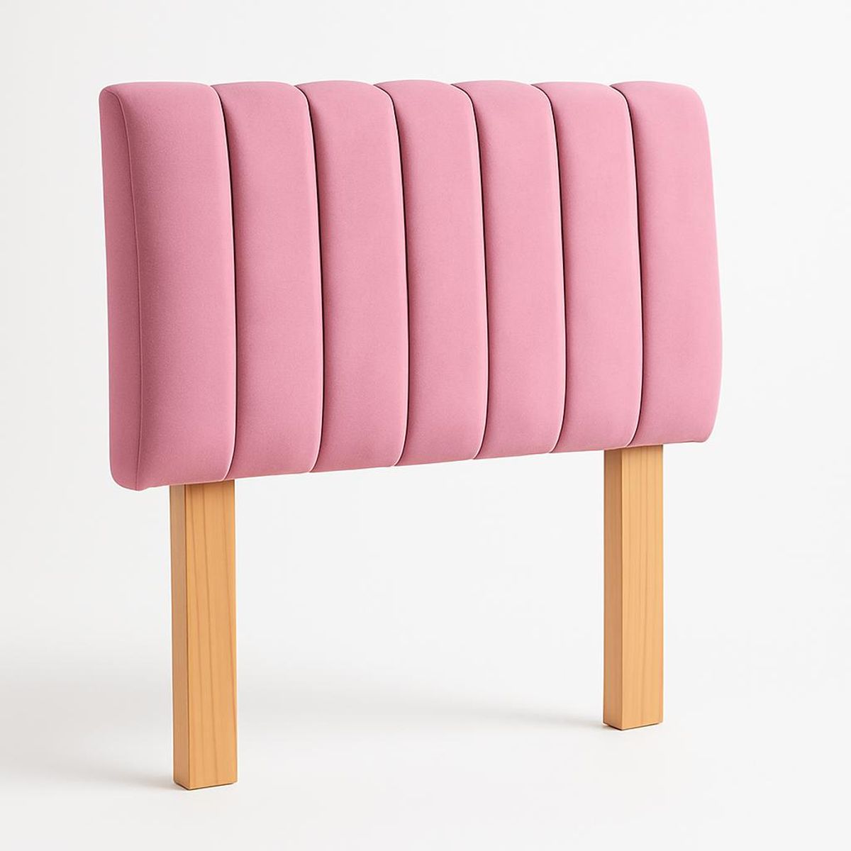 GENERICO - Respaldo 2 Plazas Tubular Rosado