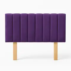 GENERICO - Respaldo 2 Plazas Tubular Morado