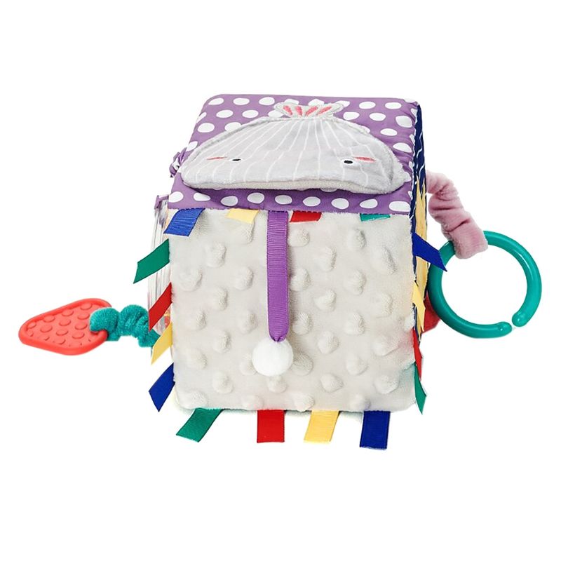 BABYCARE - Cubo De Tela Actividades Para Bebe Morderdo Suave