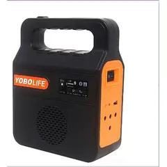 GENERICO - Lámpara Ampolletas Linterna Panel Kit Solar Para Exteriores