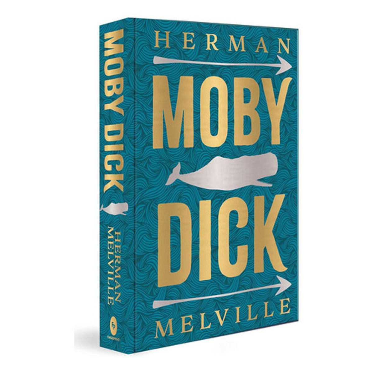 GENERICO - Moby Dick - Herman Melville - Libro En Ingles - Ed Lujo