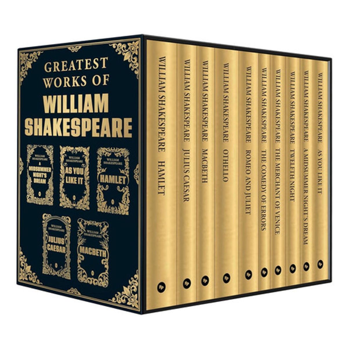 GENERICO - Greatest Works Of William Shakespeare Set Of 10 - En Ingles