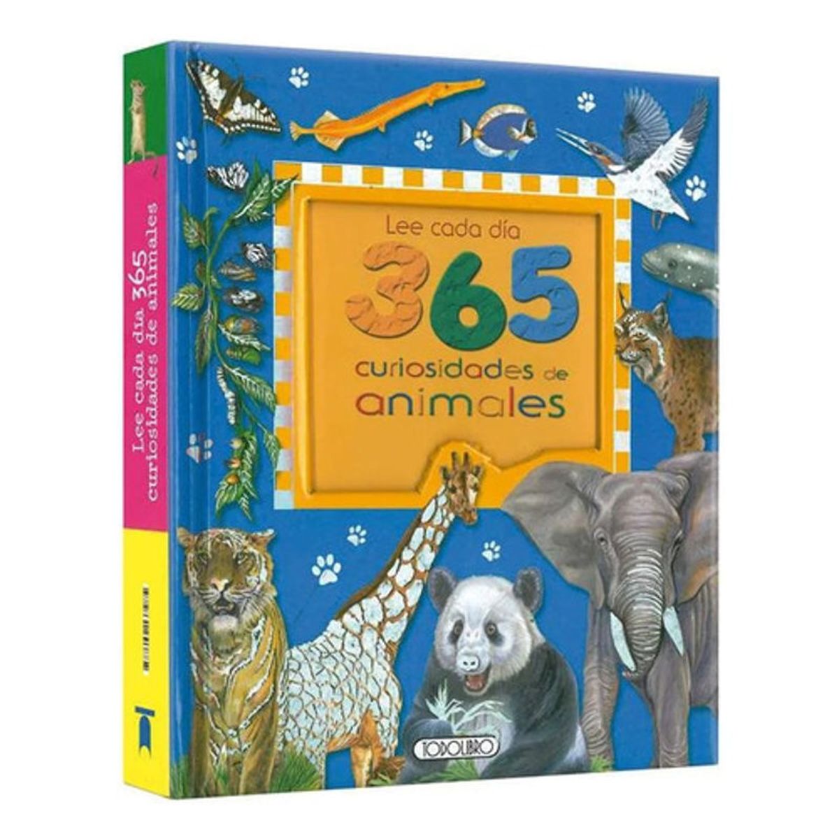 GENERICO - Libro 365 Curiosidades De Animales - Lee Cada Dia - Lexus