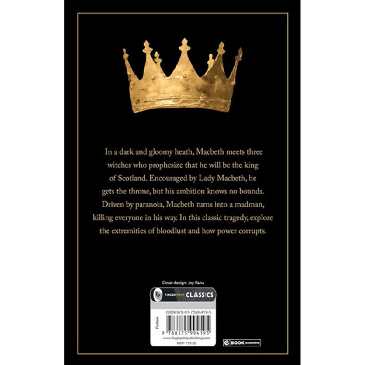 GENERICO - Macbeth - William Shakespeare - Libro En Ingles Tapa Blanda