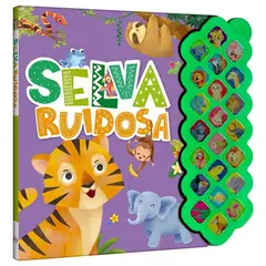 GENERICO - Libro Selva Ruidosa - 22 Sonidos - Lexus Nuevo Y Original