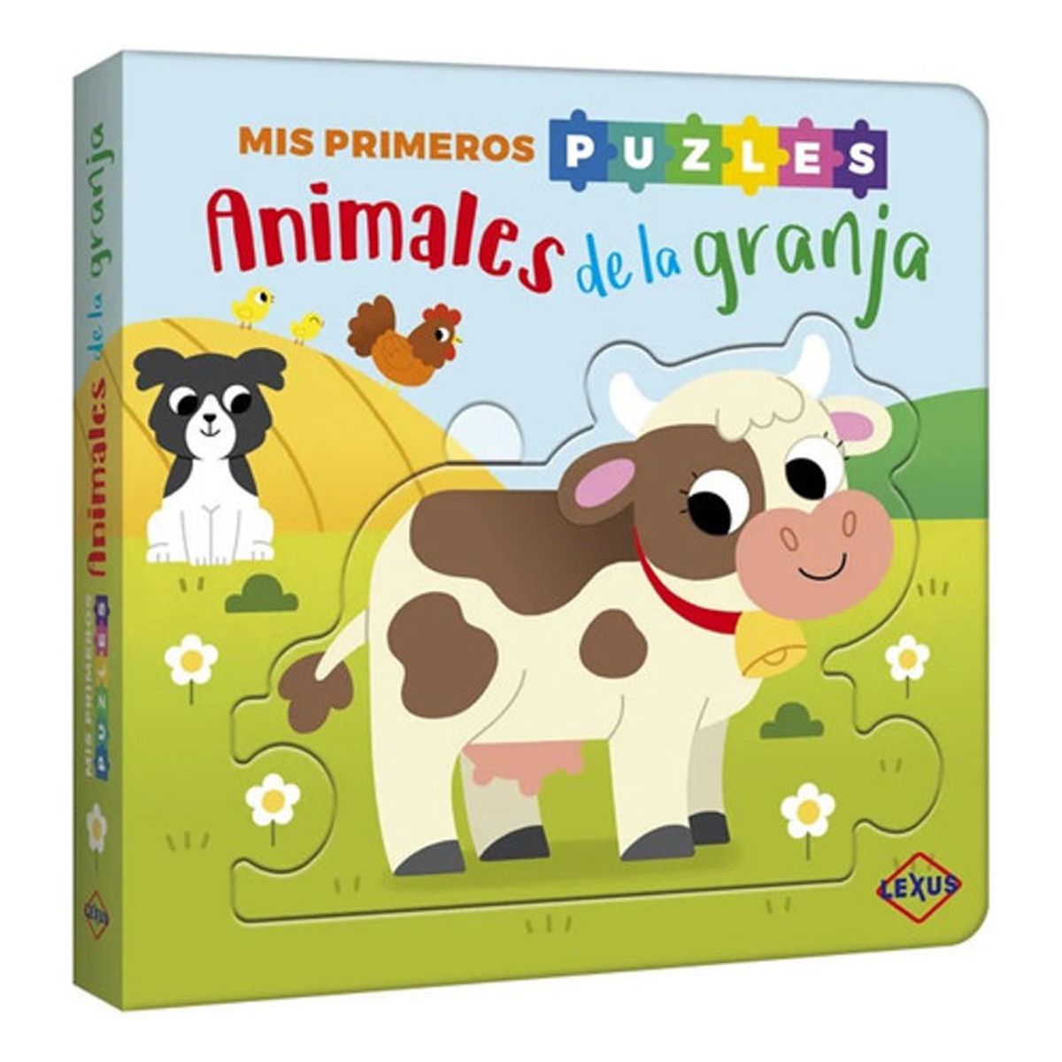 GENERICO - Mis Primeros Puzles Animales De La Granja - Cuento 5 Piezas