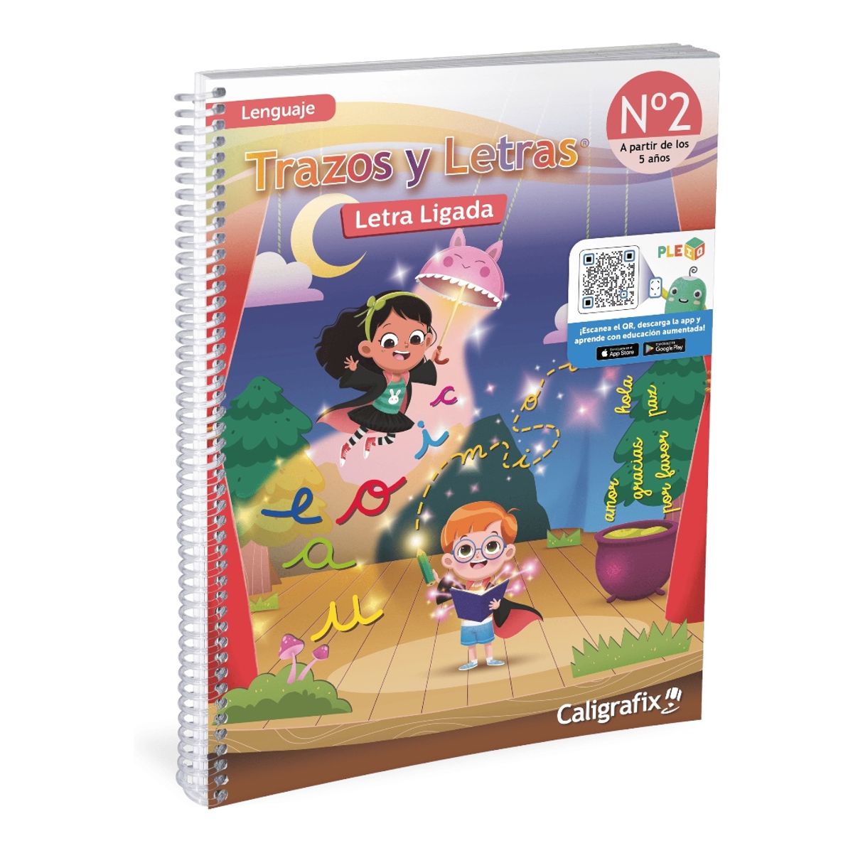 CALIGRAFIX - Pack Trazos Y Letras Logica Y Numeros 2 Caligrafix EDICION 2026