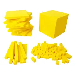 GENERICO - Bloque Multibase Base 10 Amarillo