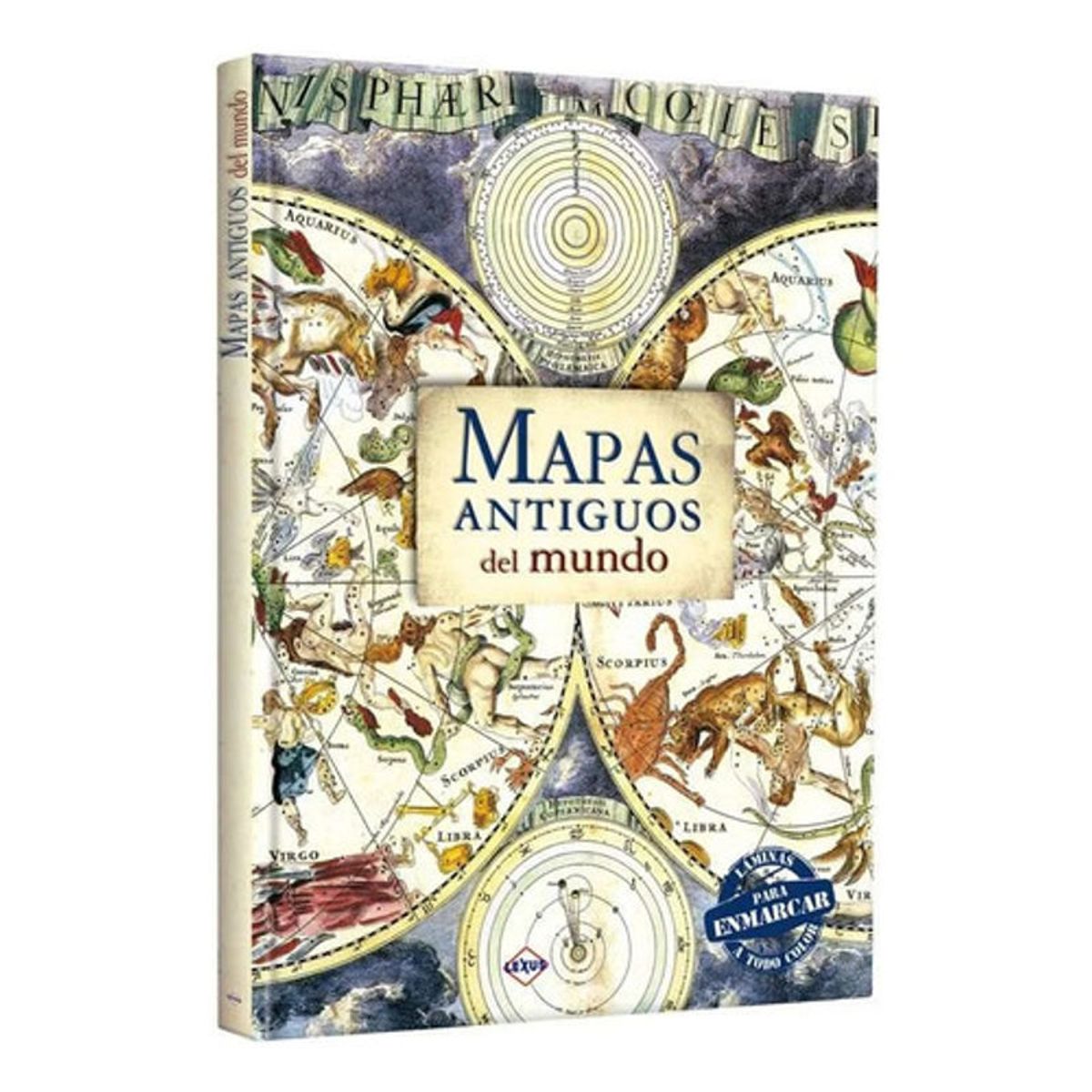 GENERICO - Libro Mapas Antiguos Del Mundo - Lexus - Laminas Penmarcar