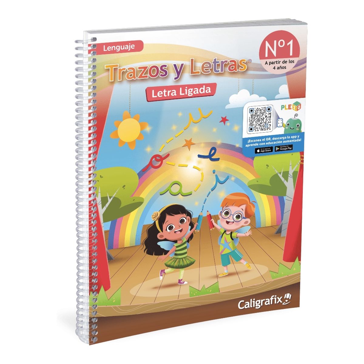 CALIGRAFIX - Pack Trazos Y Letras 1 - Logica Y Numeros 1 Caligrafix EDICION 2026