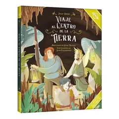 GENERICO - Libro Viaje Al Centro De La Tierra Ilustrado Clasico Juvenil