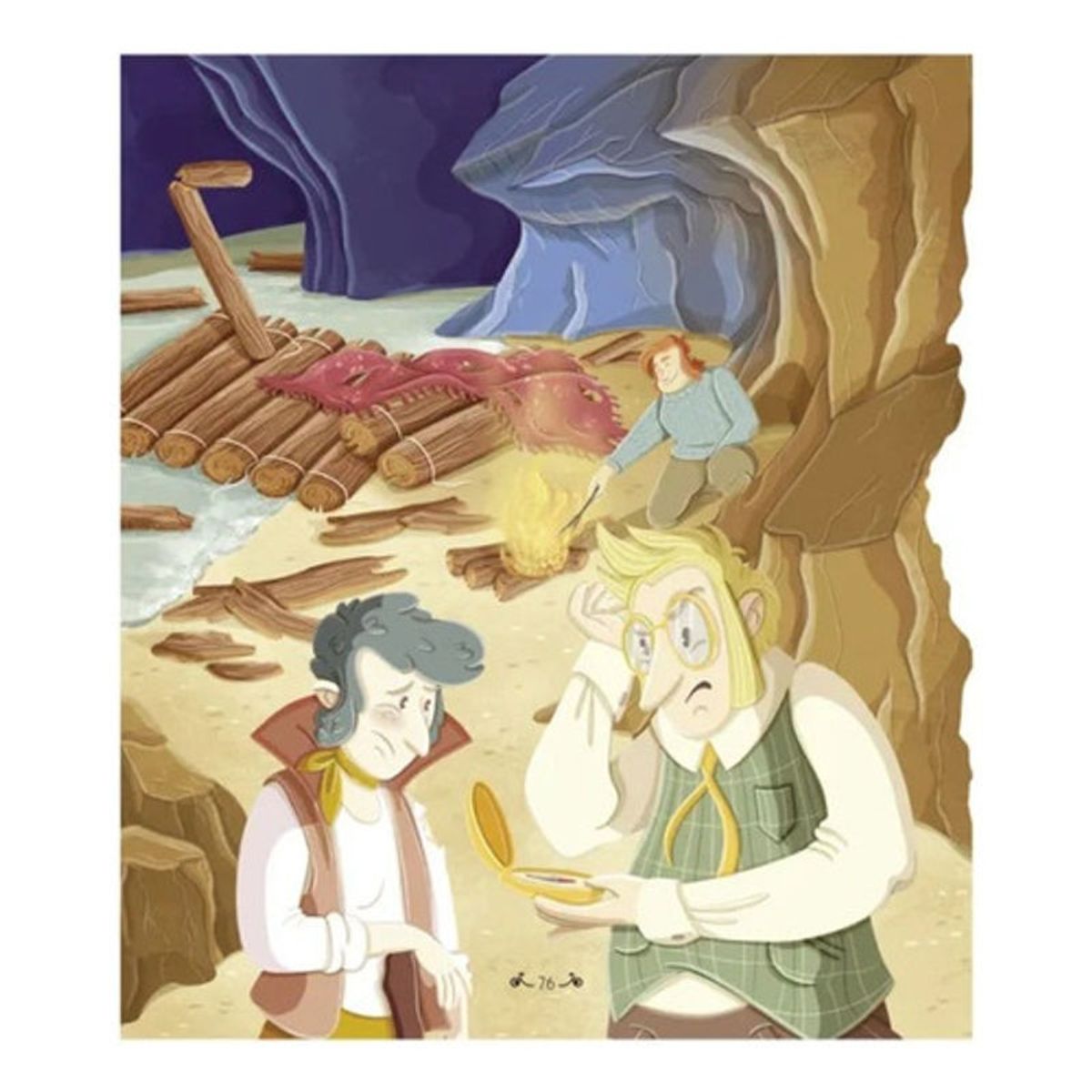 GENERICO - Libro Viaje Al Centro De La Tierra Ilustrado Clasico Juvenil