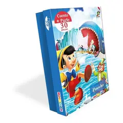 GENERICO - Pinocho Cuento + Puzzle 30 Pz Mundicrom