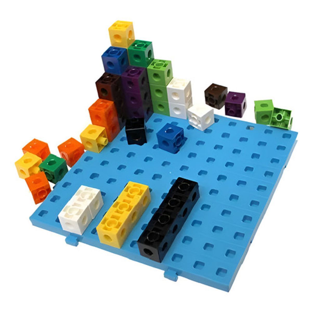 GENERICO - Cubos Multiencaje Unifix Con Base 100