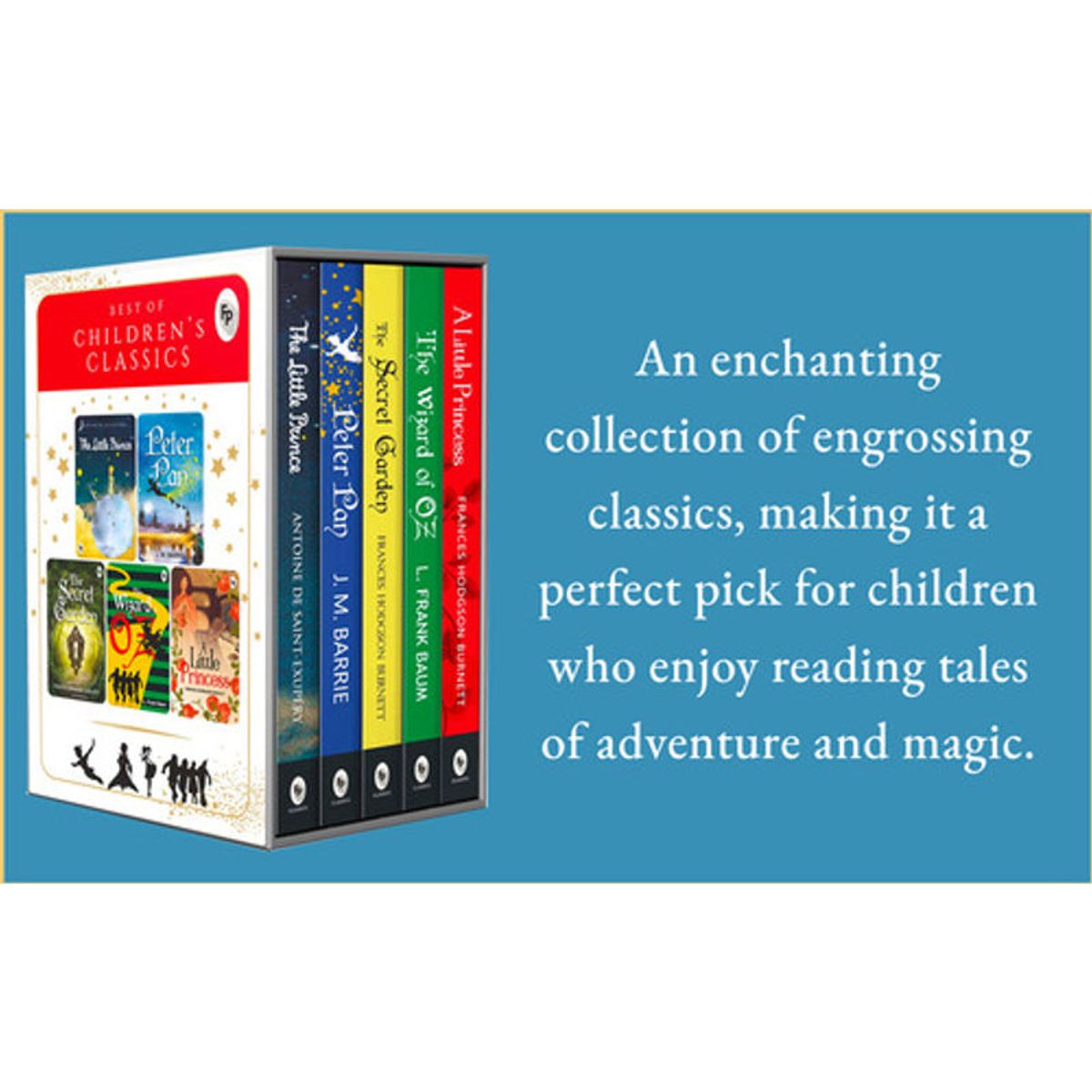 GENERICO - Best Of Childrens Classics -set Of 5 Books Libros En Ingles