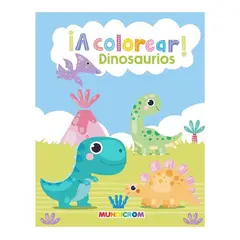 GENERICO - Colección ¡a Colorear 3 Libros Dinosaurio-transporte-anima