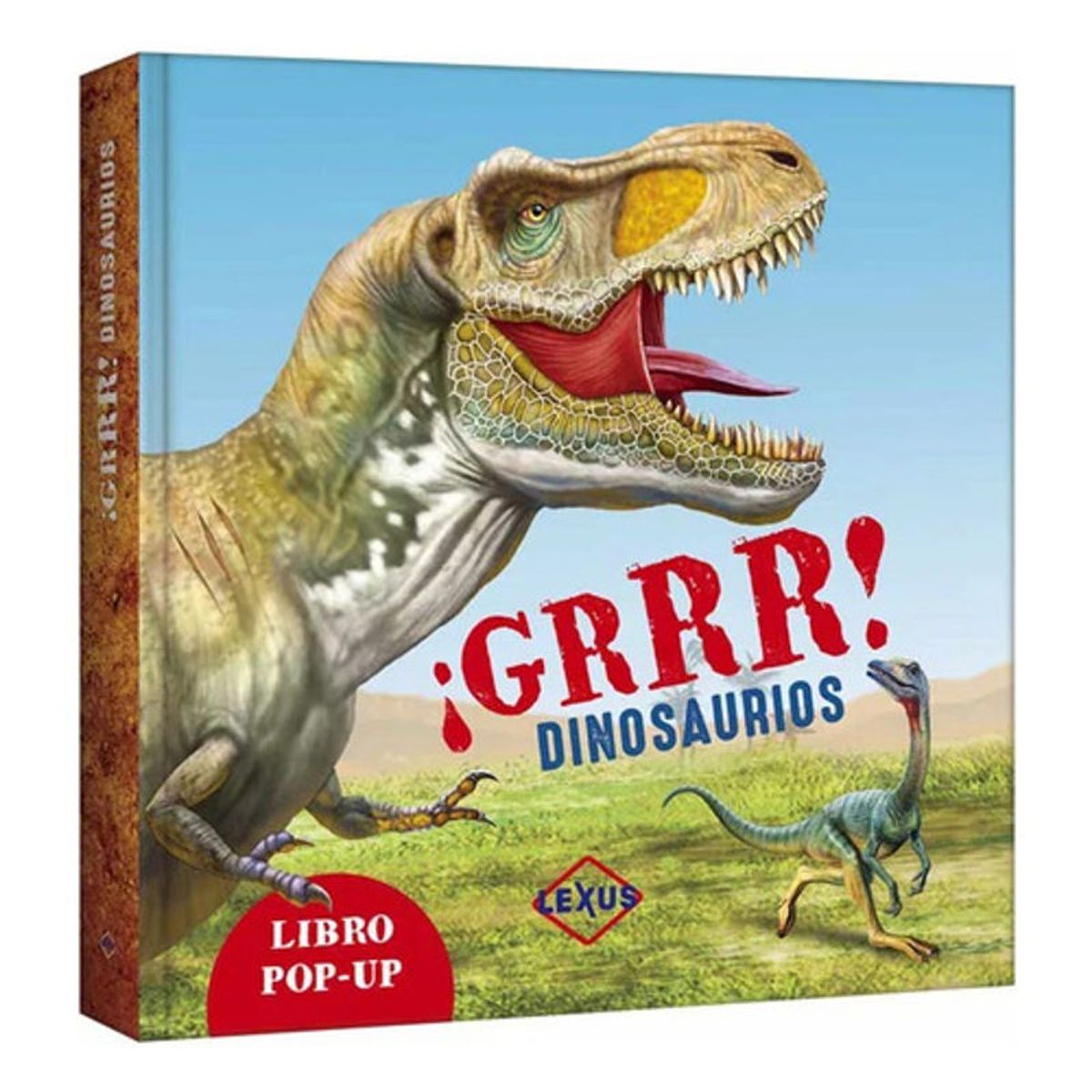 GENERICO - Libro ¡grrr Dinosaurios Pop Up - Lexus Nuevooriginal Tdur