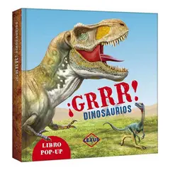 GENERICO - Libro ¡grrr Dinosaurios Pop Up - Lexus Nuevooriginal Tdur