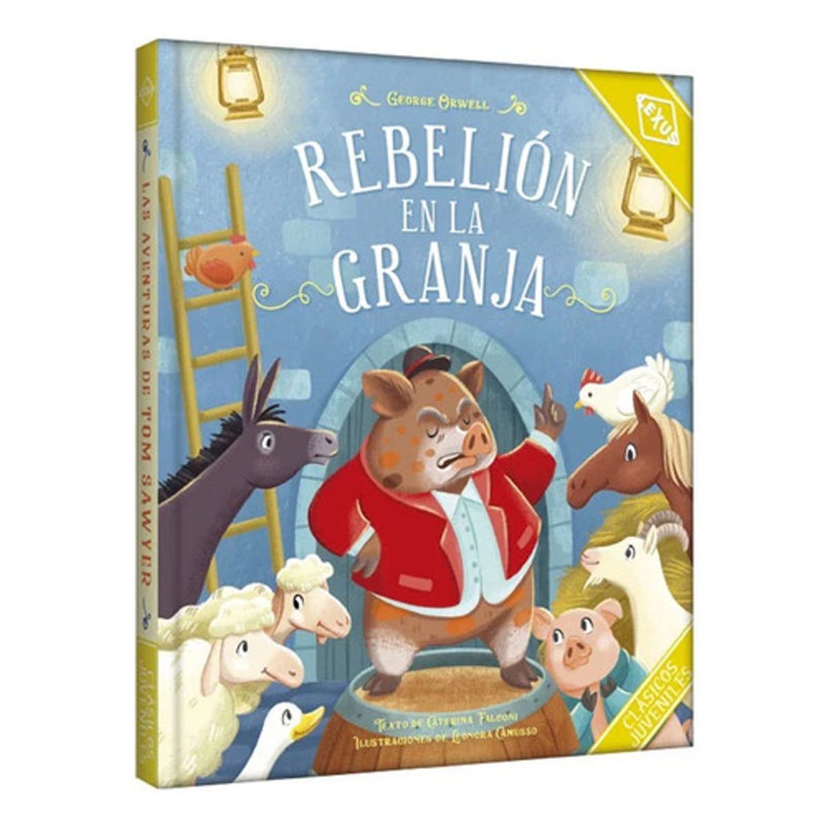 GENERICO - Libro Rebelion En La Granja - Ilustrado - Clasicos Juveniles