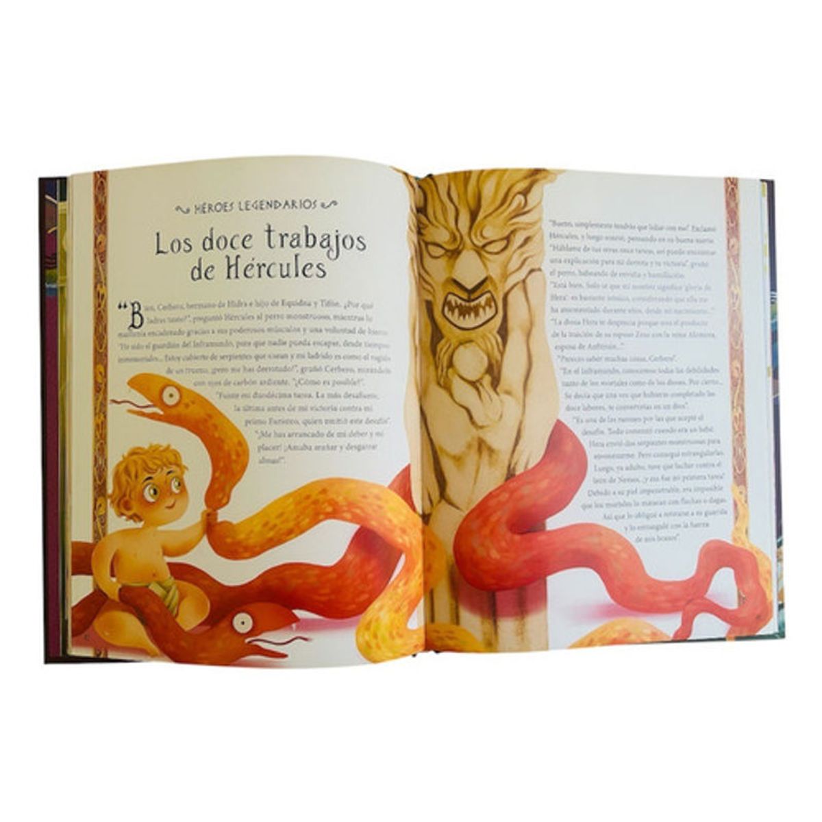 GENERICO - Libro Heroes Y Mitos De La Antigua Grecia - Lexus Tapa Dura